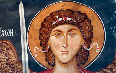 Byzantine Fresco from the 15th Century
